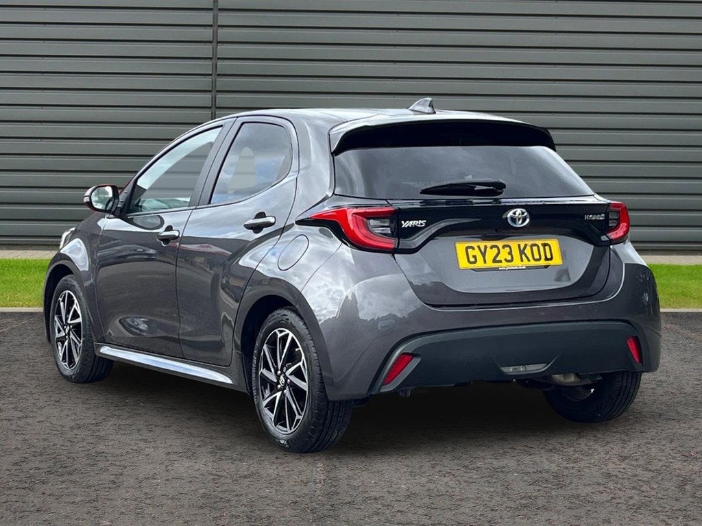 Toyota Yaris 1.5 Vvt-h Design Hatchback Hybrid E Cvt Grey #5