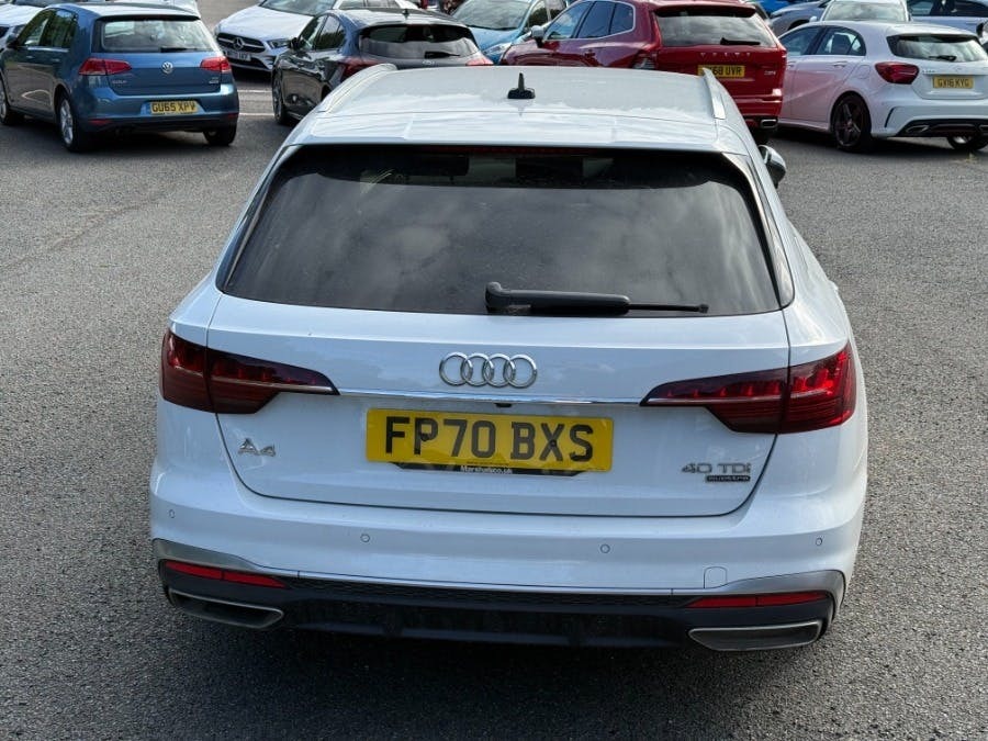 Audi A4 Avant 2.0 Tdi 40 S Line Estate S Tronic Quatt White #5