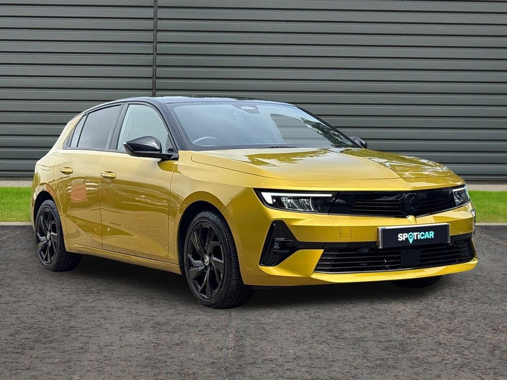 Vauxhall Astra 1.2 Turbo Gs Line Hatchback Yellow