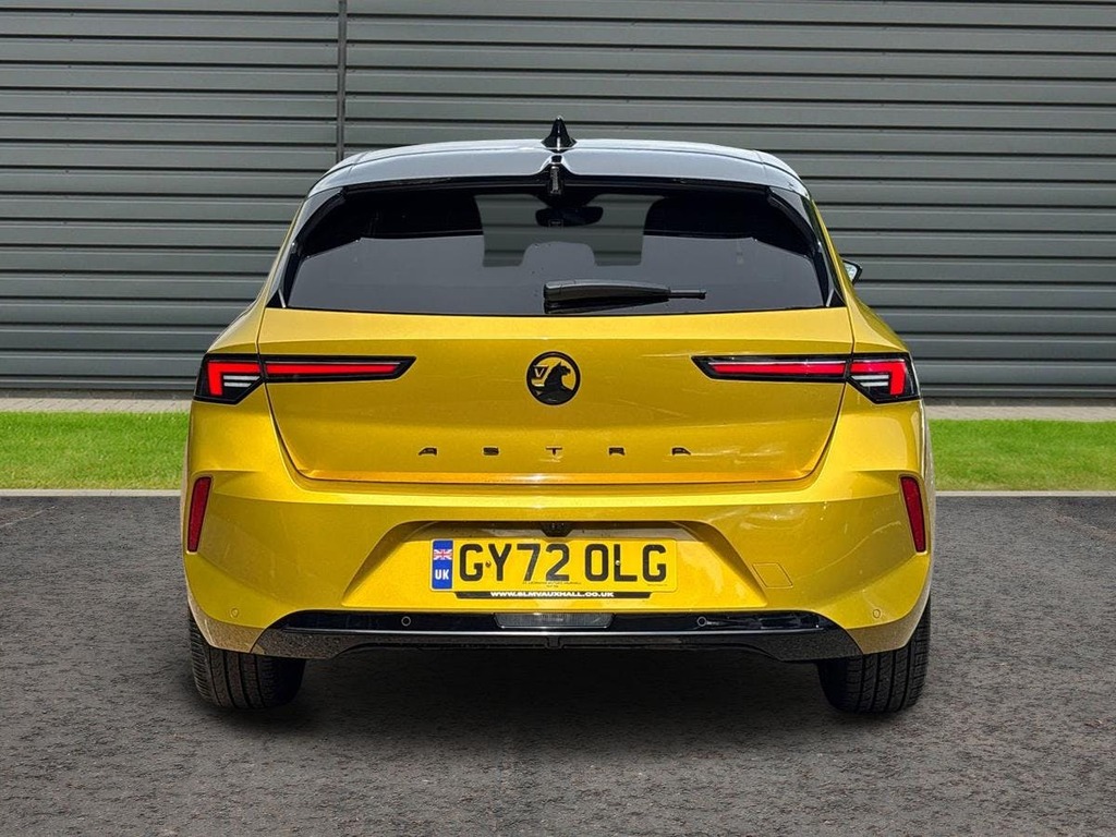 Vauxhall Astra 1.2 Turbo Gs Line Hatchback GY72OLG Yellow #4
