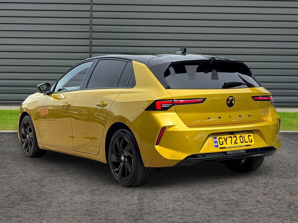 Vauxhall Astra 1.2 Turbo Gs Line Hatchback GY72OLG Yellow #5