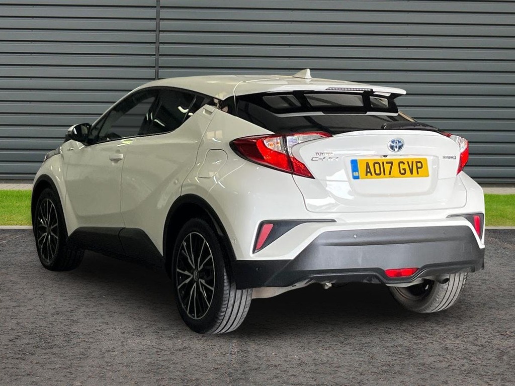 Toyota C-Hr 1.8 Vvt-h Excel Suv Hybrid Cvt White #5