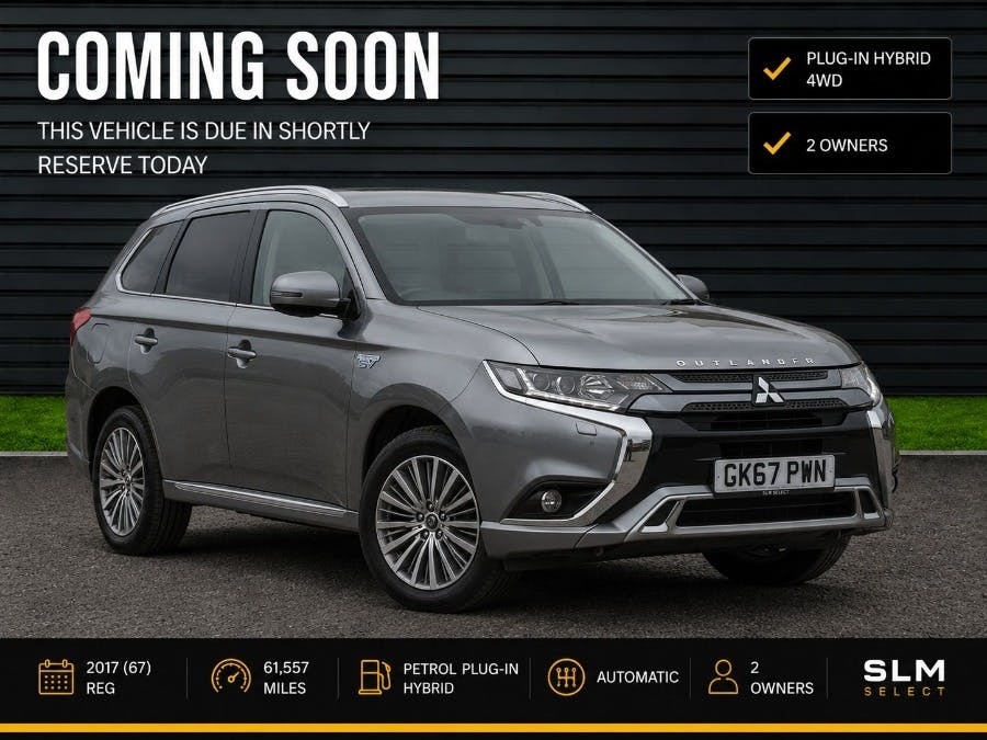 Mitsubishi Outlander 2.0H 12Kwh 4H Suv Plug In Hybrid Cvt 4W Grey