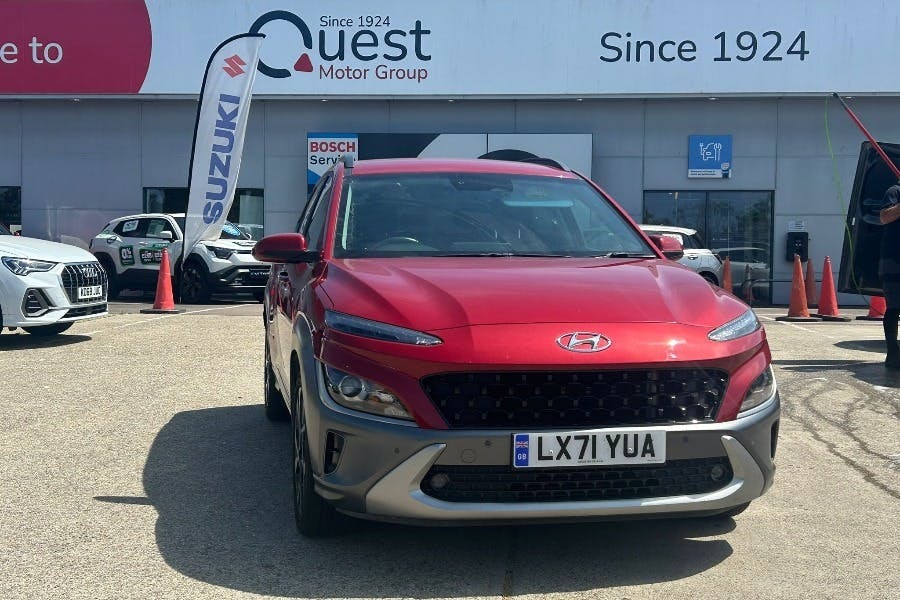 Hyundai Kona 1.0 T Gdi Mhev Premium Suv Hybrid Manua Red