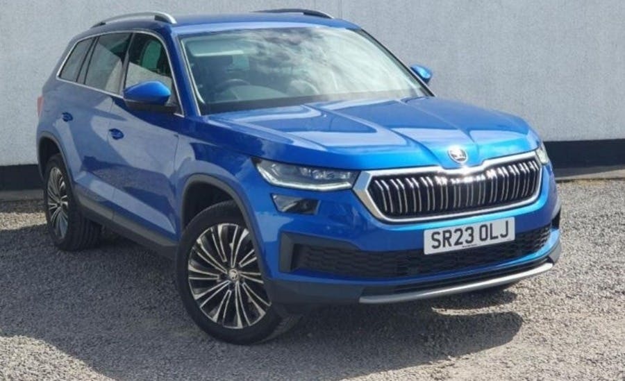 Skoda Kodiaq 1.5 Tsi Act Se L Executive Suv Dsg Blue