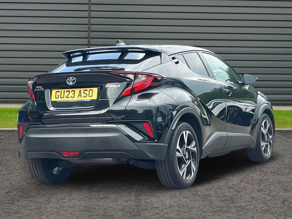 Toyota C-Hr 1.8 Vvt-h Design Suv Hybrid Cvt Black #3