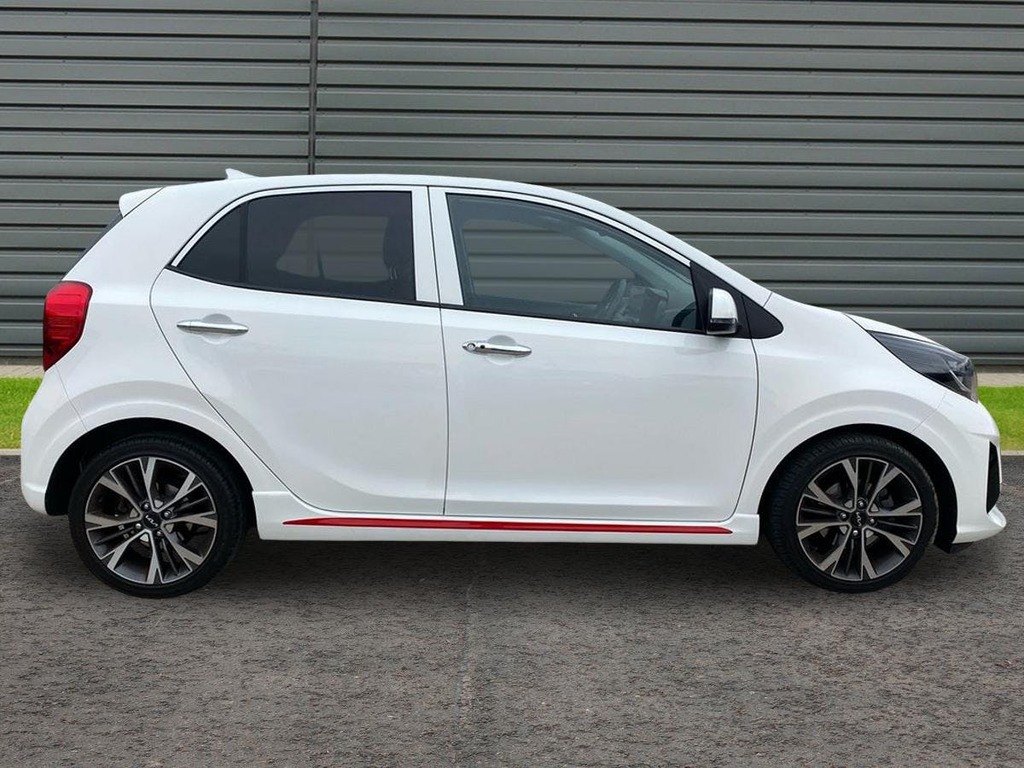 Kia Picanto 1.0 T Gdi Gt Line S Hatchback White #2