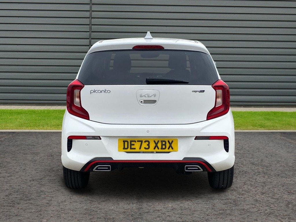 Kia Picanto 1.0 T Gdi Gt Line S Hatchback White #4