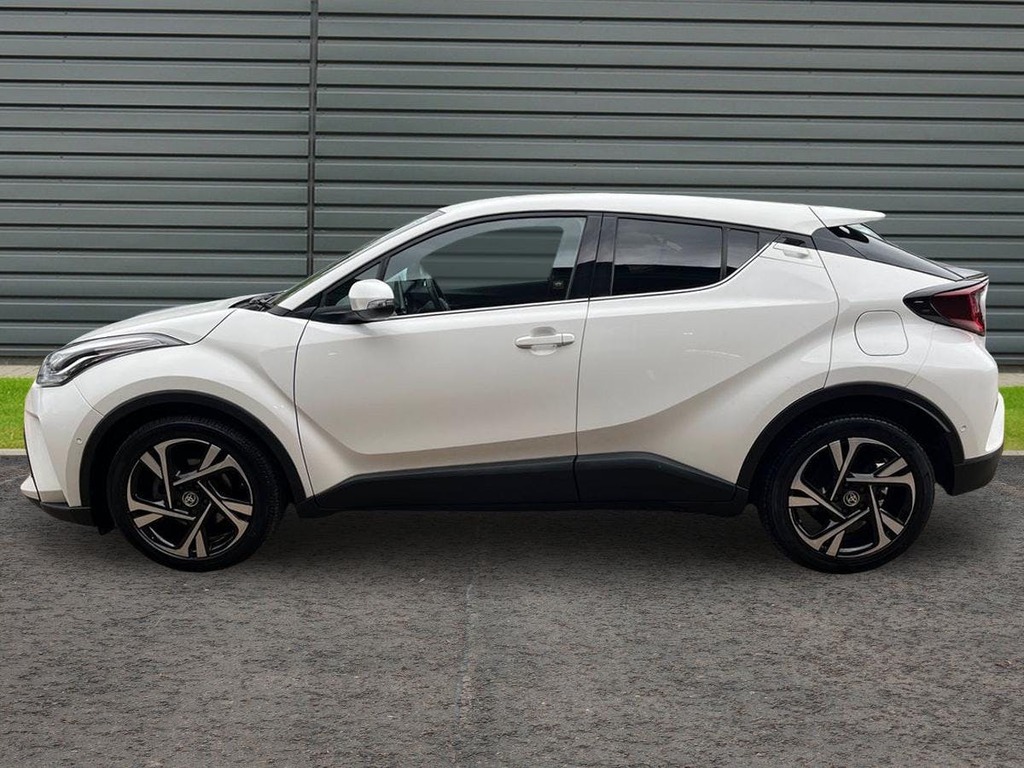 Toyota C-Hr 1.8 Vvt-h Design Suv Hybrid Cvt White #6