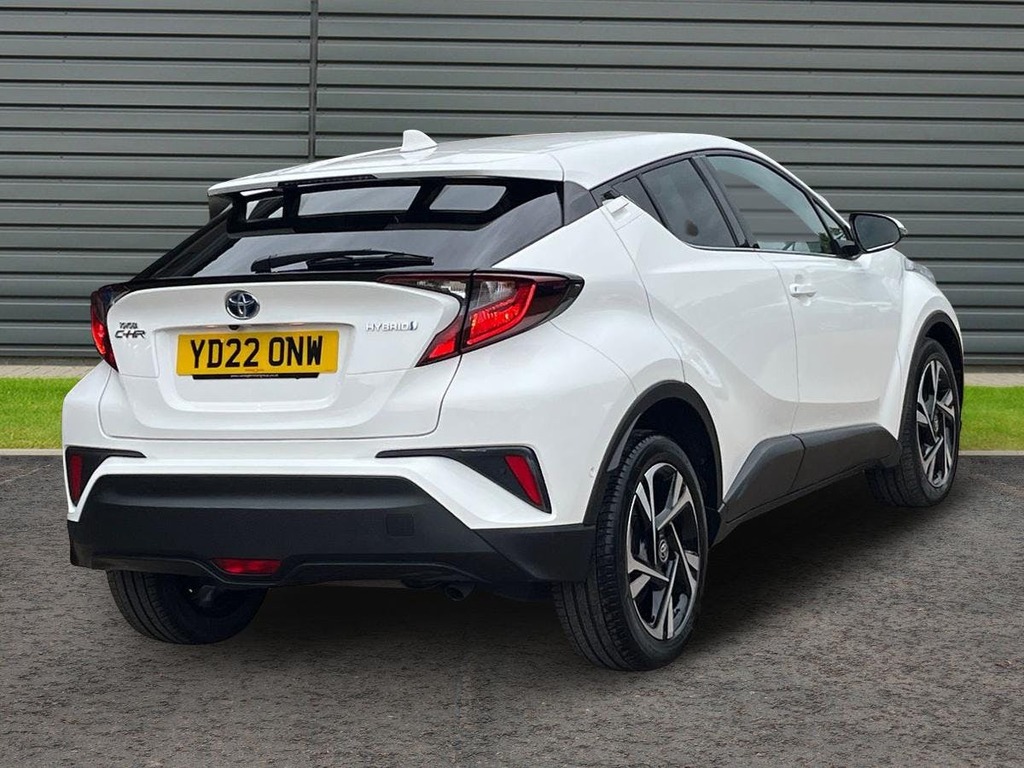 Toyota C-Hr 1.8 Vvt-h Design Suv Hybrid Cvt White #3