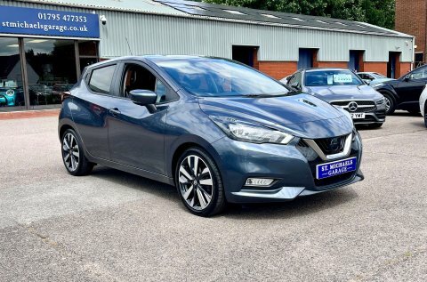 Nissan Micra 1.0 Ig-t 92 Acenta White #4