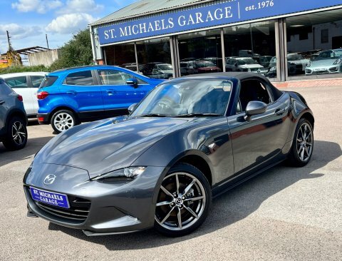 Mazda MX-5 Convertible Grey #3