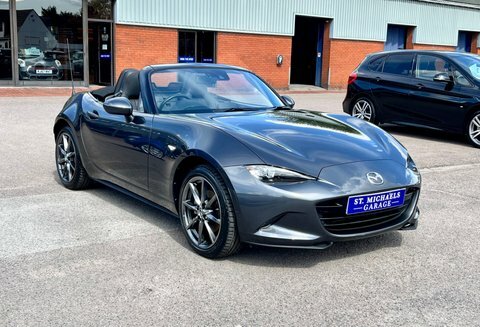 Mazda MX-5 Convertible Grey #4