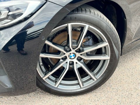 BMW 3 Series Saloon AV21FWC Black #3