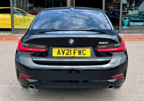 BMW 3 Series Saloon AV21FWC Black #6
