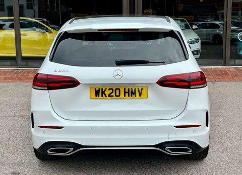 Mercedes-Benz B Class Mpv White #6