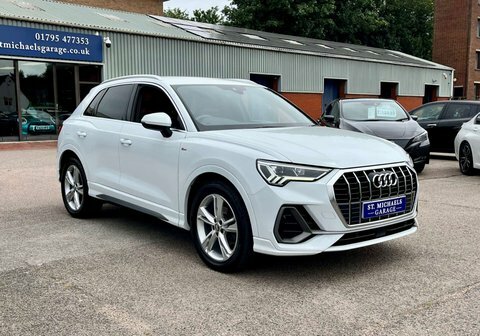 Audi Q3 Tfsi S Line ME19WNB White #4