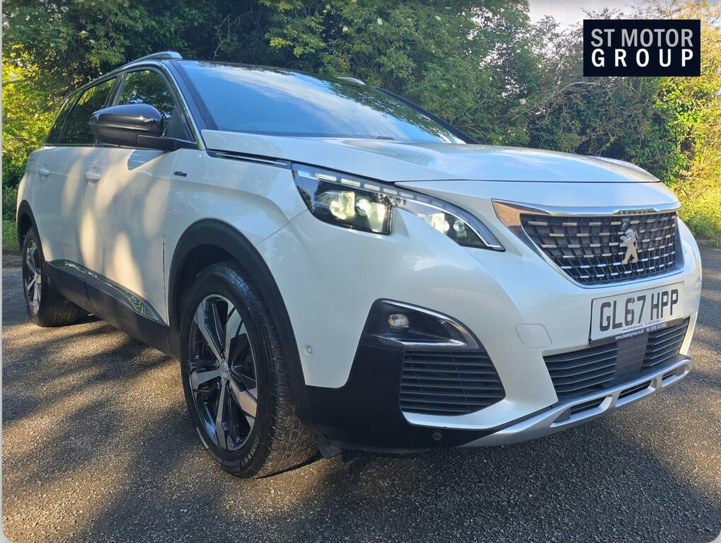 Peugeot 5008 1.6 Thp Gt Line Eat Euro 6 Ss White