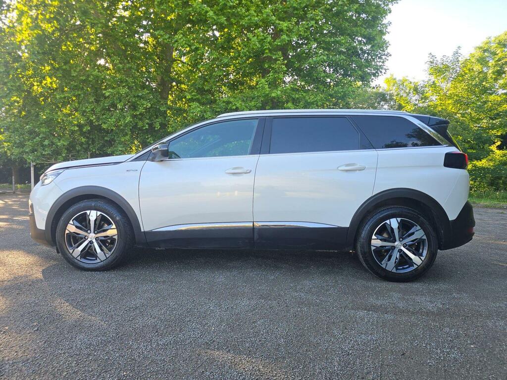 Peugeot 5008 1.6 Thp Gt Line Eat Euro 6 Ss White #4