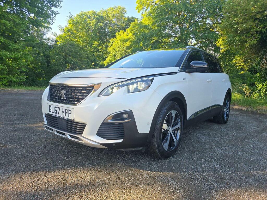 Peugeot 5008 1.6 Thp Gt Line Eat Euro 6 Ss White #3