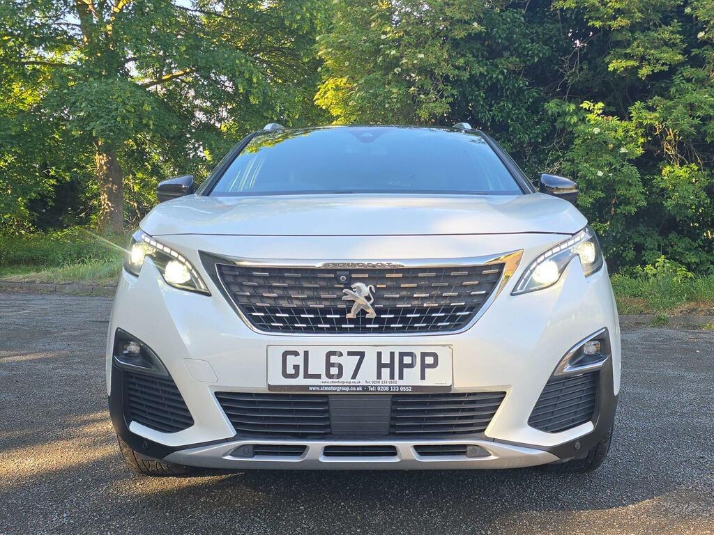 Peugeot 5008 1.6 Thp Gt Line Eat Euro 6 Ss White #2