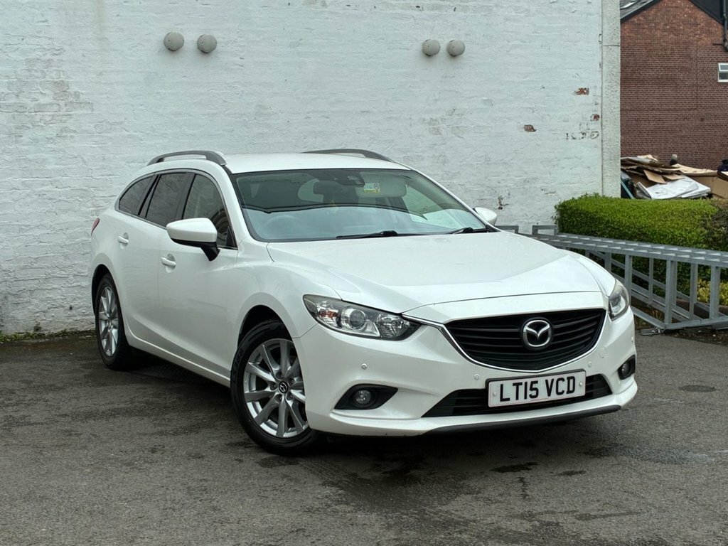 Mazda 6 2.2L Se-l Nav White #3