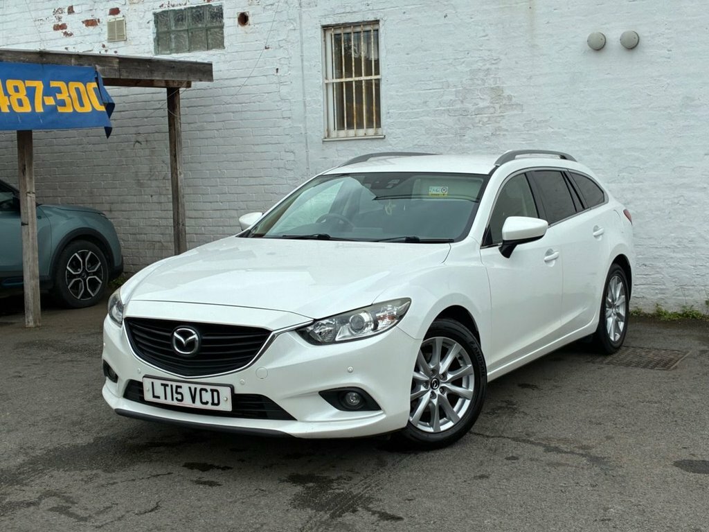 Mazda 6 2.2L Se-l Nav White #5