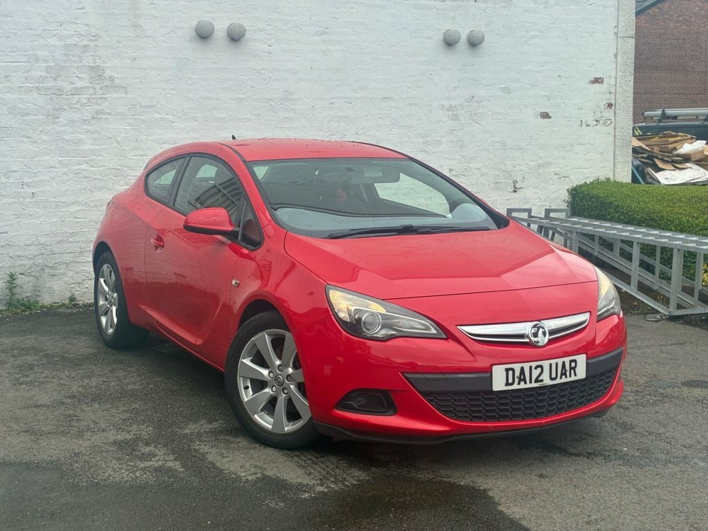 Vauxhall Astra GTC 1.4L Sport Red