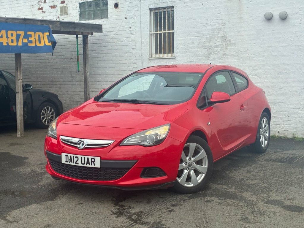 Vauxhall Astra GTC 1.4L Sport Red #3