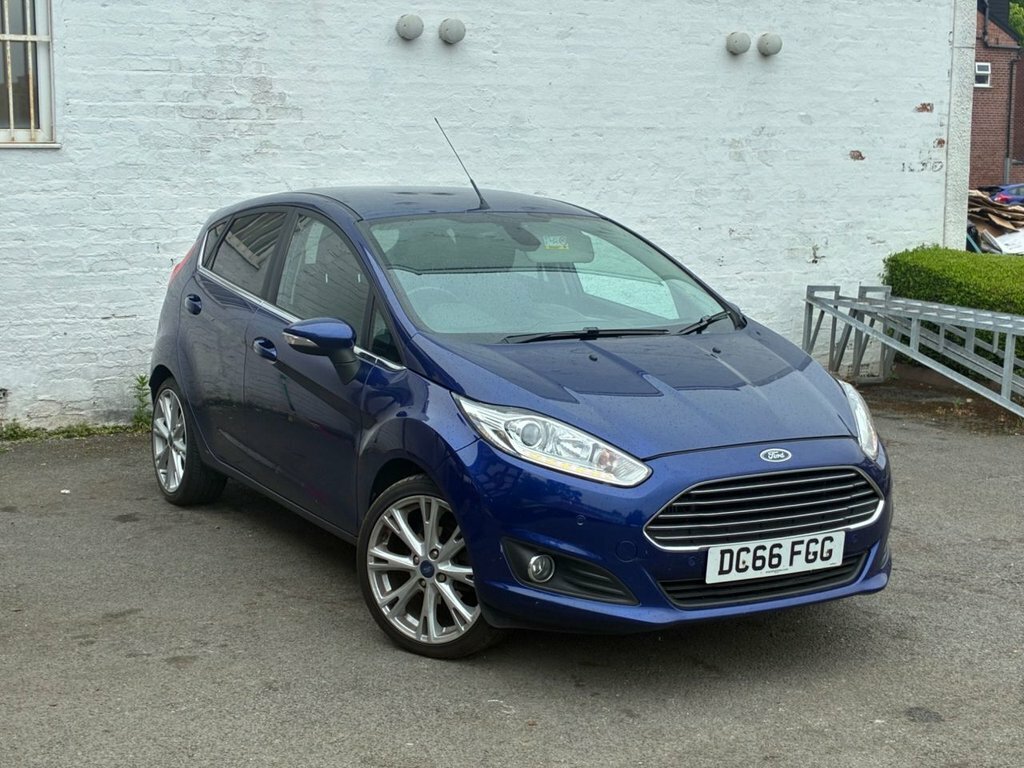 Ford Fiesta 1L Titanium X Blue