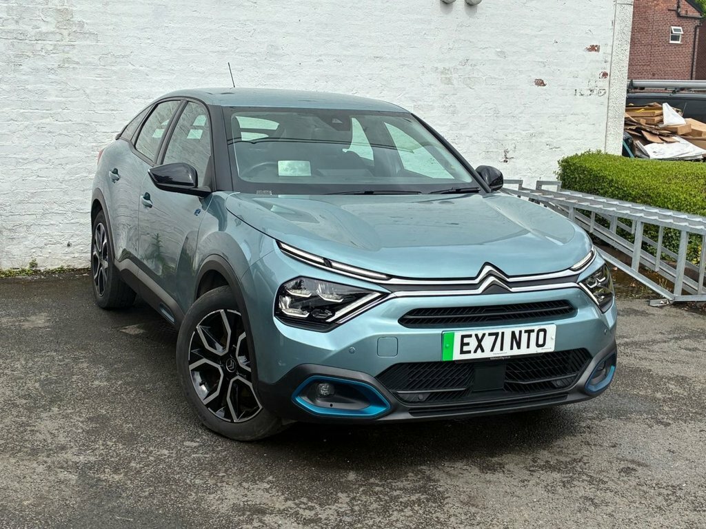 Citroen e-C4 Hatchback Blue