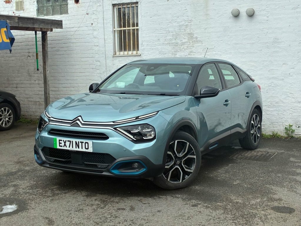 Citroen e-C4 Hatchback Blue #6