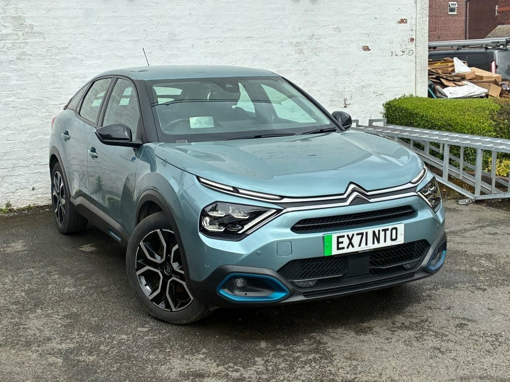 Citroen e-C4 Hatchback Blue #2