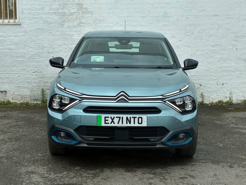 Citroen e-C4 Hatchback Blue #3