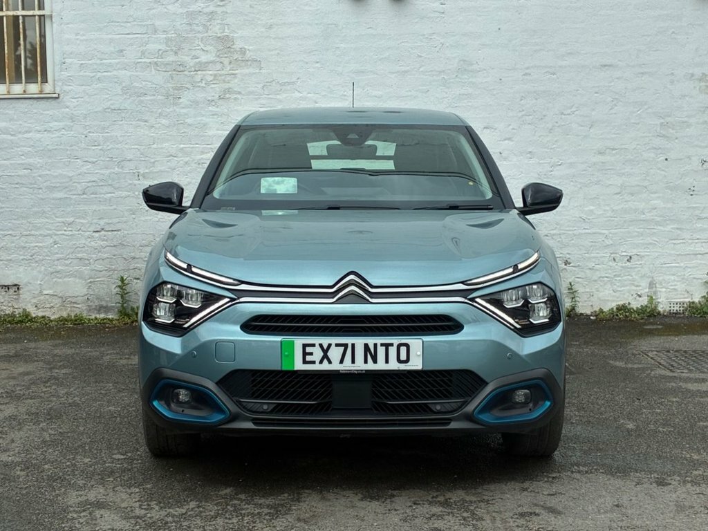 Citroen e-C4 Hatchback Blue #4