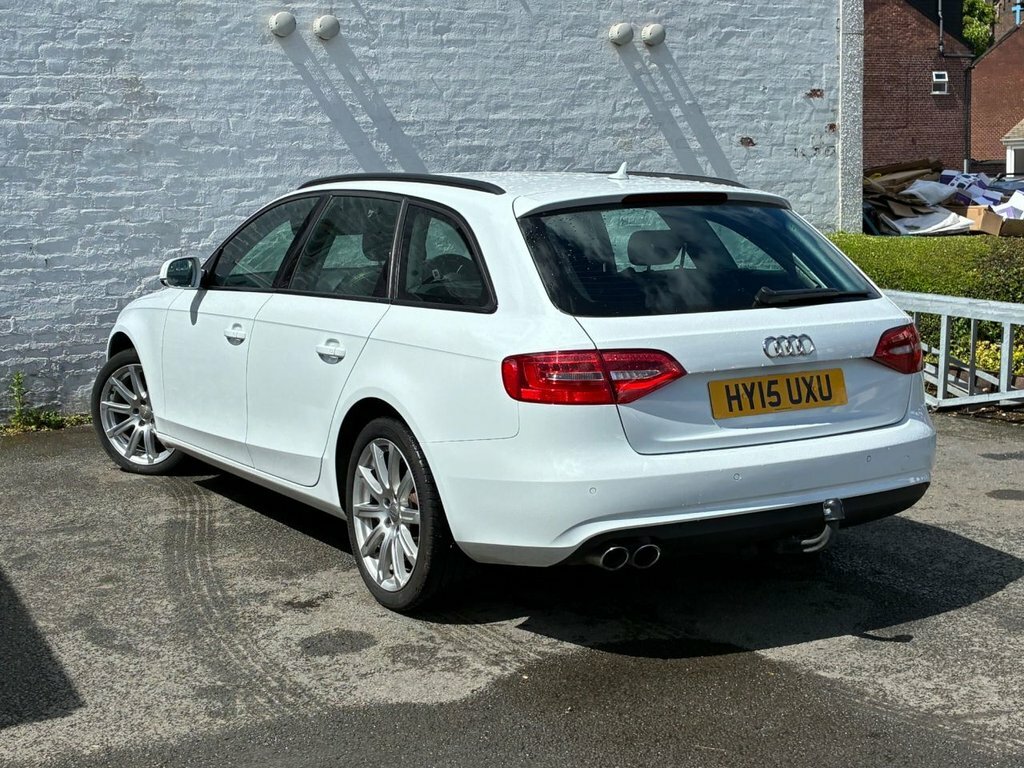 Audi A4 Avant 2L Se Technik White #5