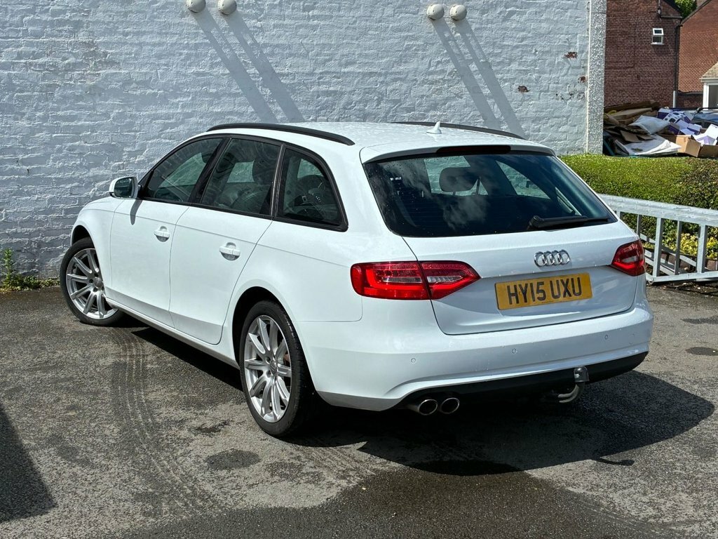 Audi A4 Avant 2L Se Technik White #6