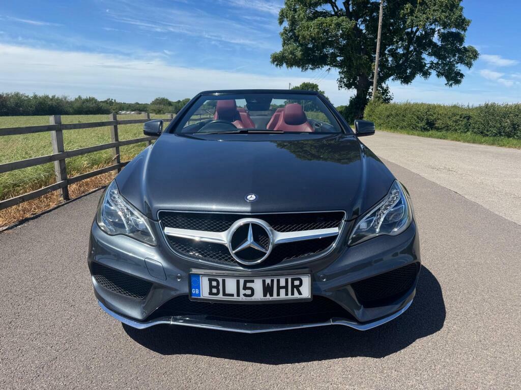 Mercedes-Benz E Class 3.5 E400 V6 Amg Line Cabriolet G-tronic Euro 6 S Grey #6