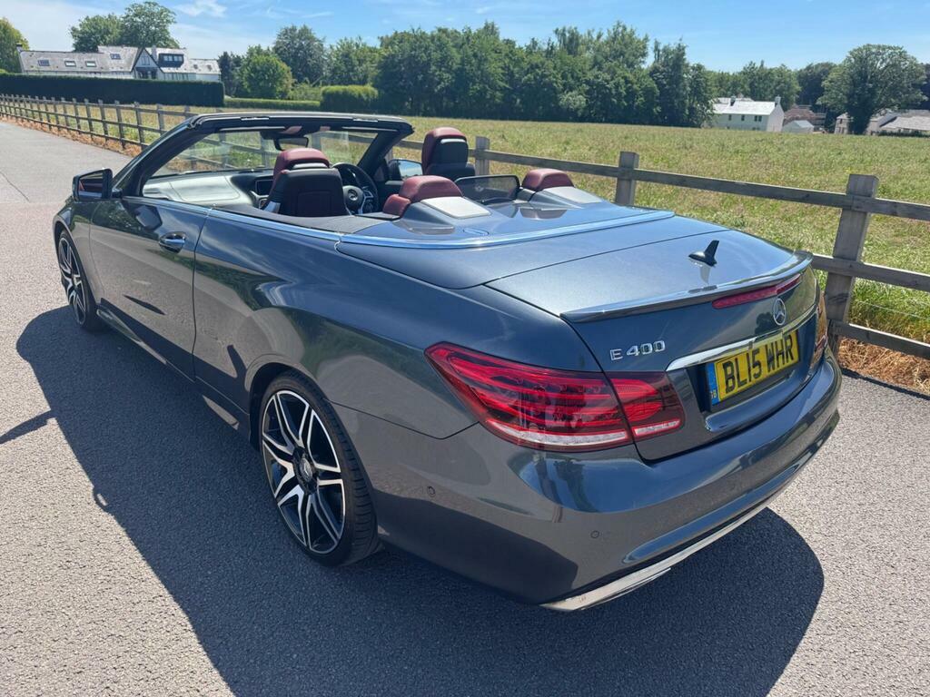 Mercedes-Benz E Class 3.5 E400 V6 Amg Line Cabriolet G-tronic Euro 6 S Grey #4