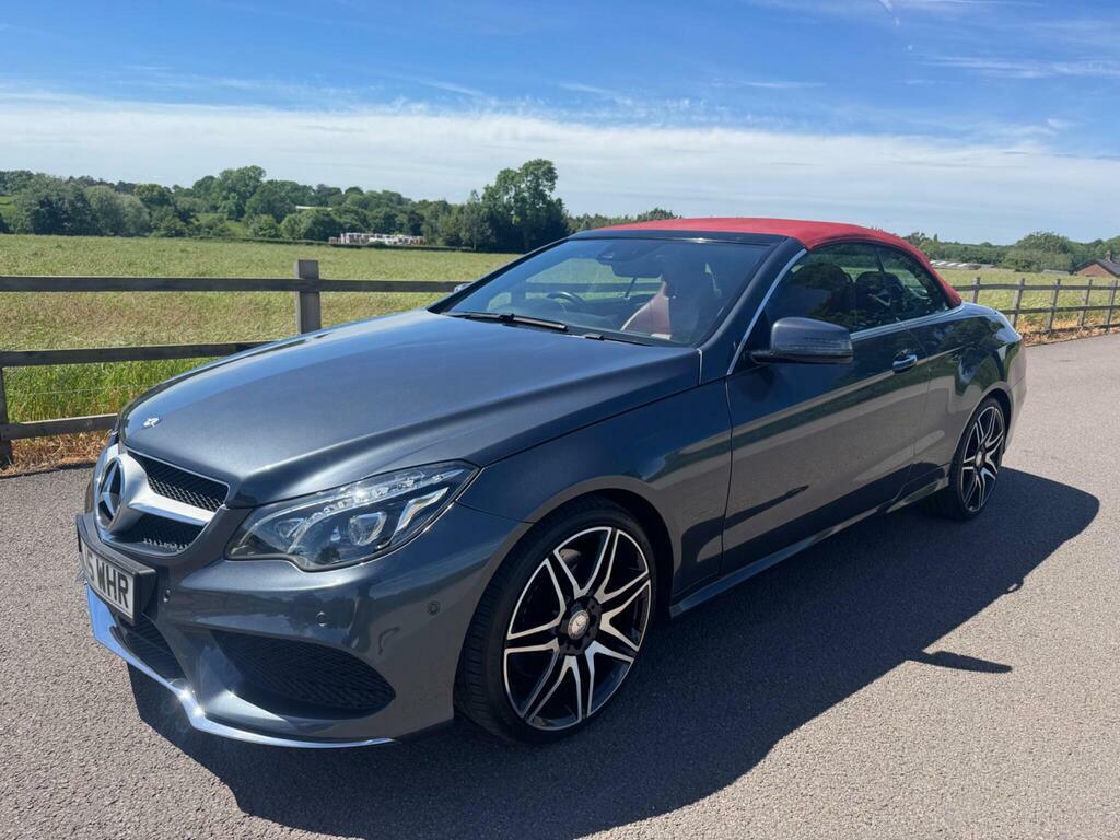 Mercedes-Benz E Class 3.5 E400 V6 Amg Line Cabriolet G-tronic Euro 6 S Grey #2