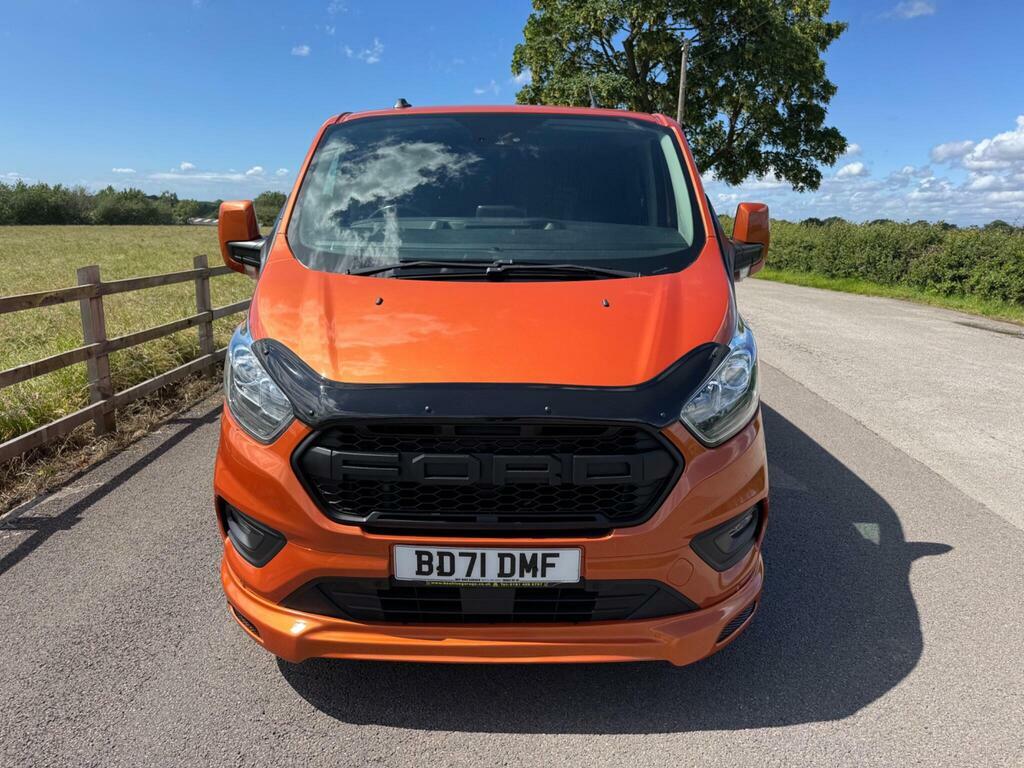Ford Transit Custom 2.0 320 Ecoblue Limited Crew Van L1 H1 Euro 6 Ss BD71DMF Orange #6