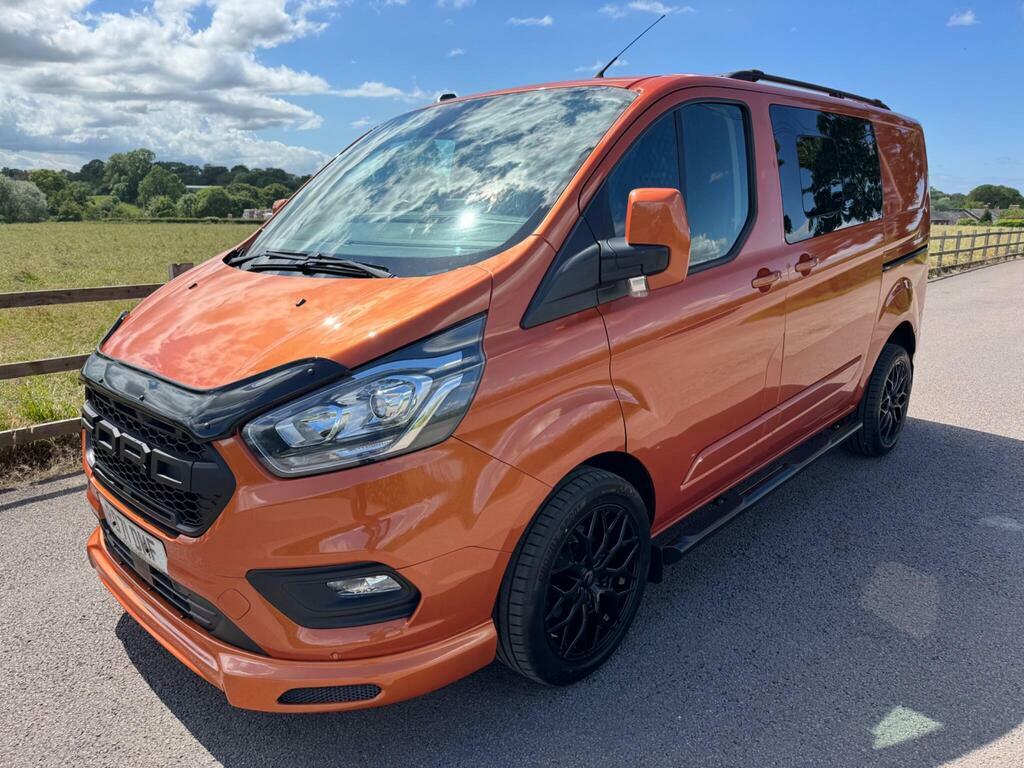 Ford Transit Custom 2.0 320 Ecoblue Limited Crew Van L1 H1 Euro 6 Ss Orange