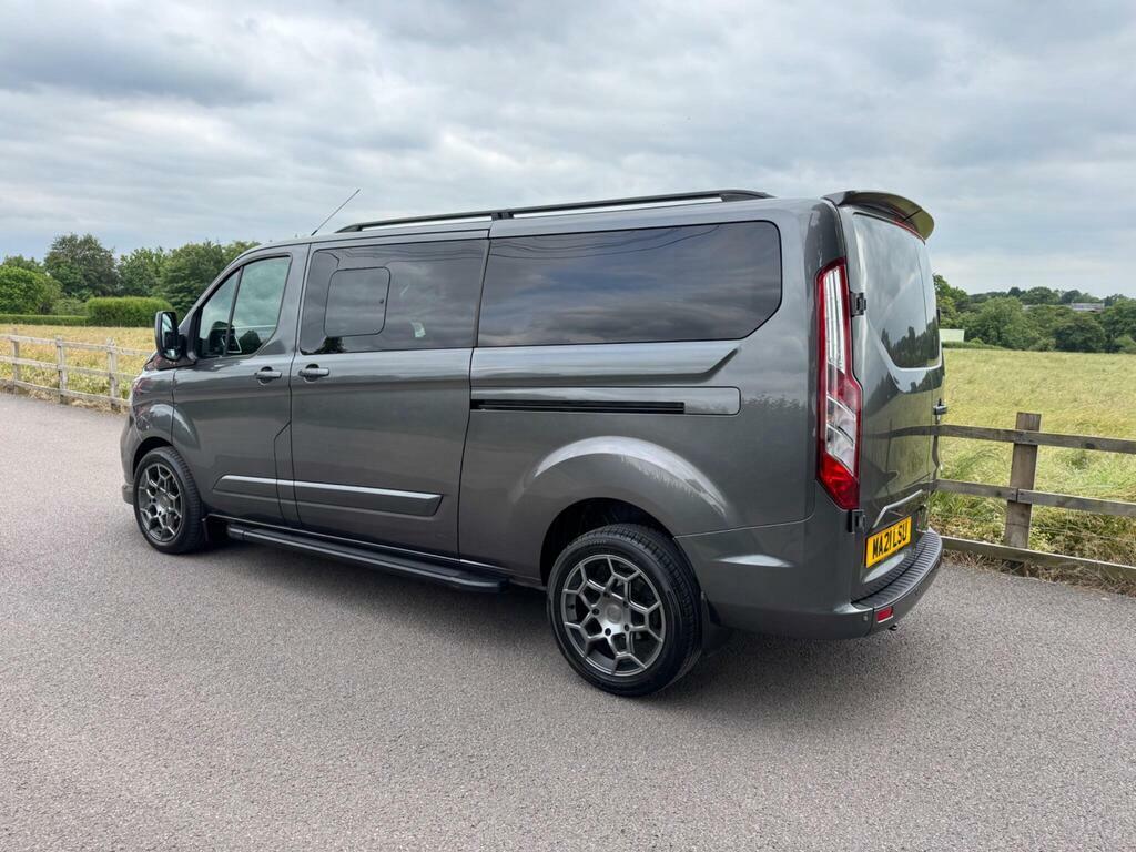 Ford Transit Custom 2.0 320 Ecoblue Limited Crew Van L2 H1 Euro 6 MA21LSU Grey #2