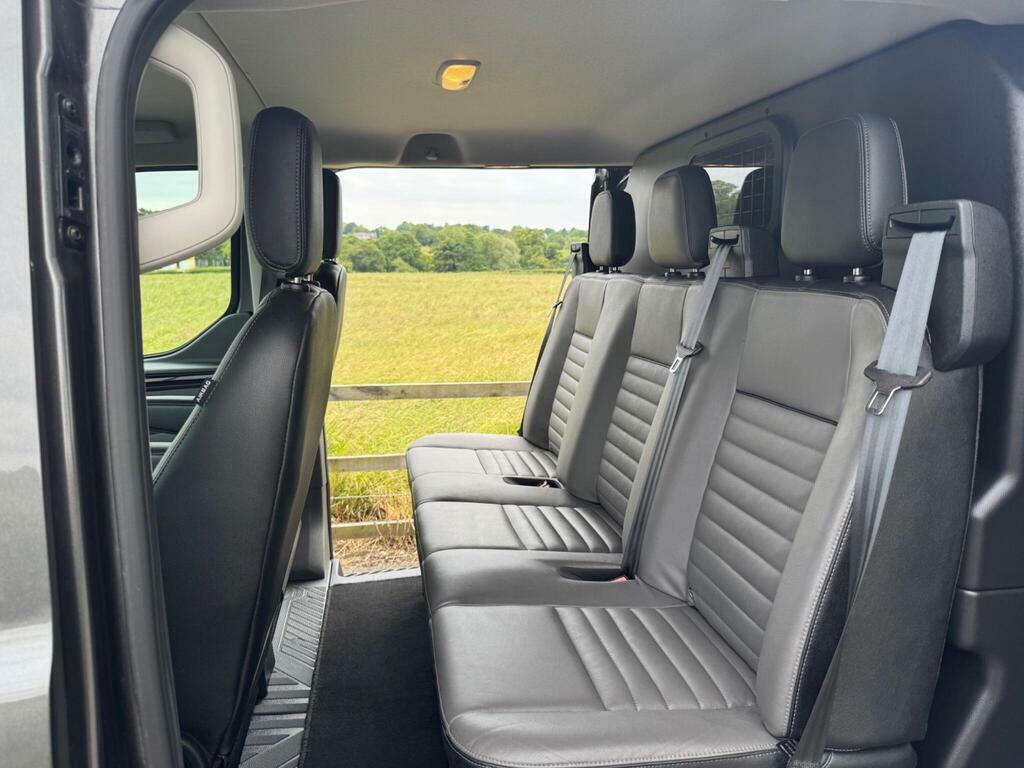 Ford Transit Custom 2.0 320 Ecoblue Limited Crew Van L2 H1 Euro 6 MA21LSU Grey #5