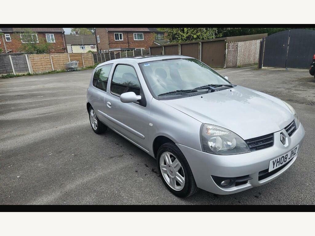 Renault Clio 1.2 Campus Sport I-music Silver