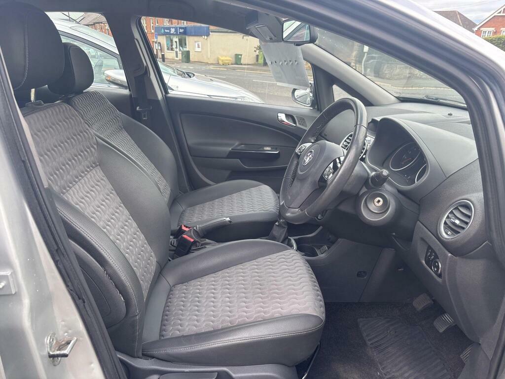 Vauxhall Corsa 1.2I Ecoflex 16V Se Euro 5 S S DU13UEX Silver #5