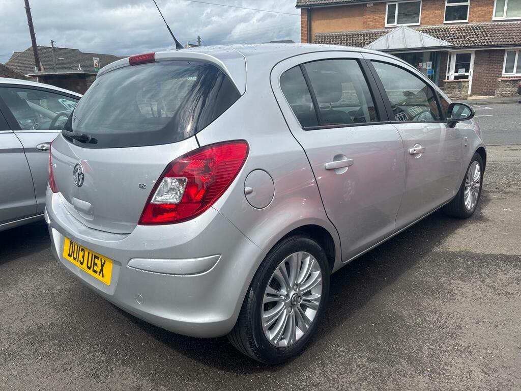 Vauxhall Corsa 1.2I Ecoflex 16V Se Euro 5 S S DU13UEX Silver #4