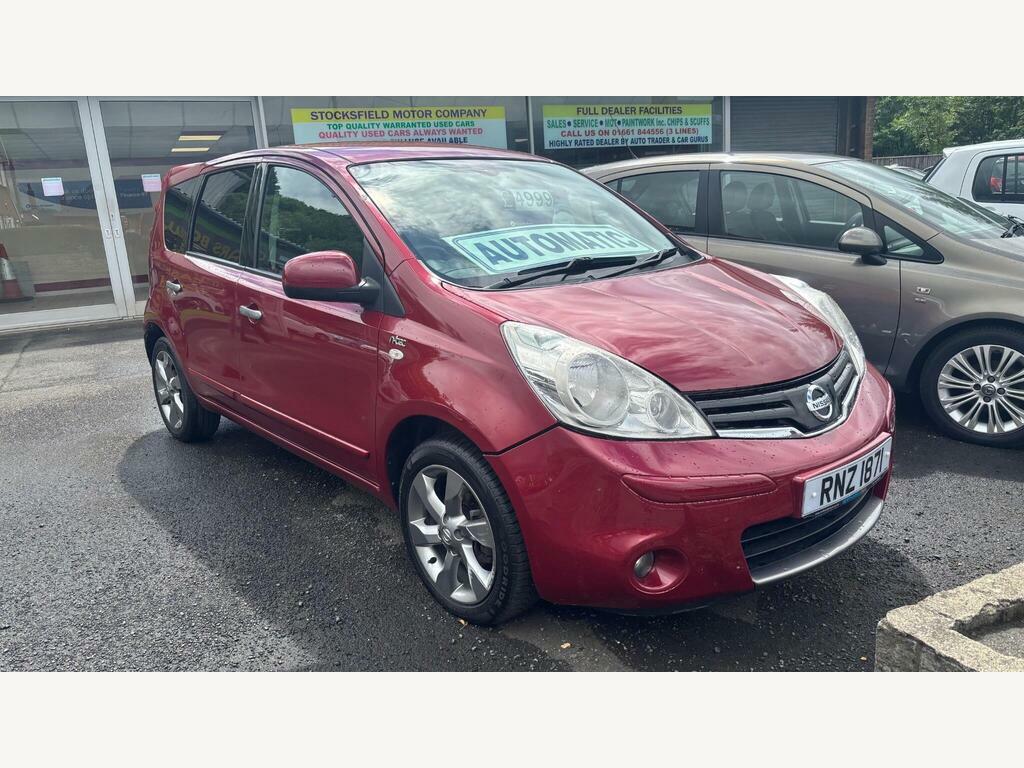 Nissan Note 1.6 16V N-tec Euro 5 Red