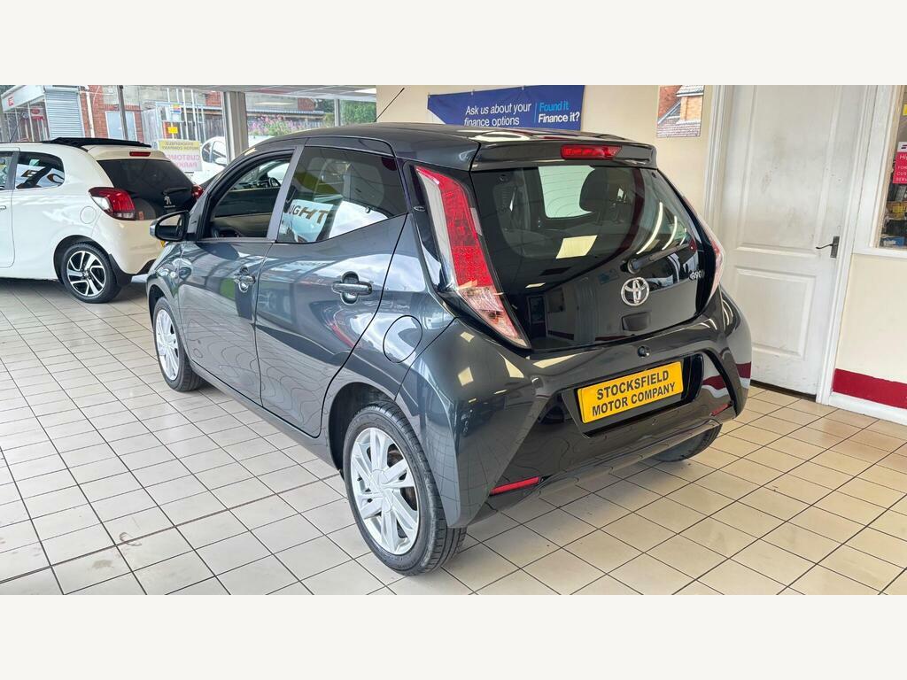 Toyota Aygo 1.0 Vvt-i X-pression Euro 5 Grey #5