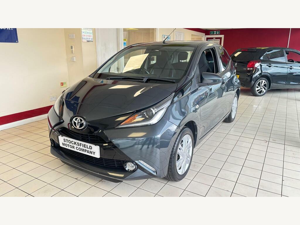 Toyota Aygo 1.0 Vvt-i X-pression Euro 5 Grey #3